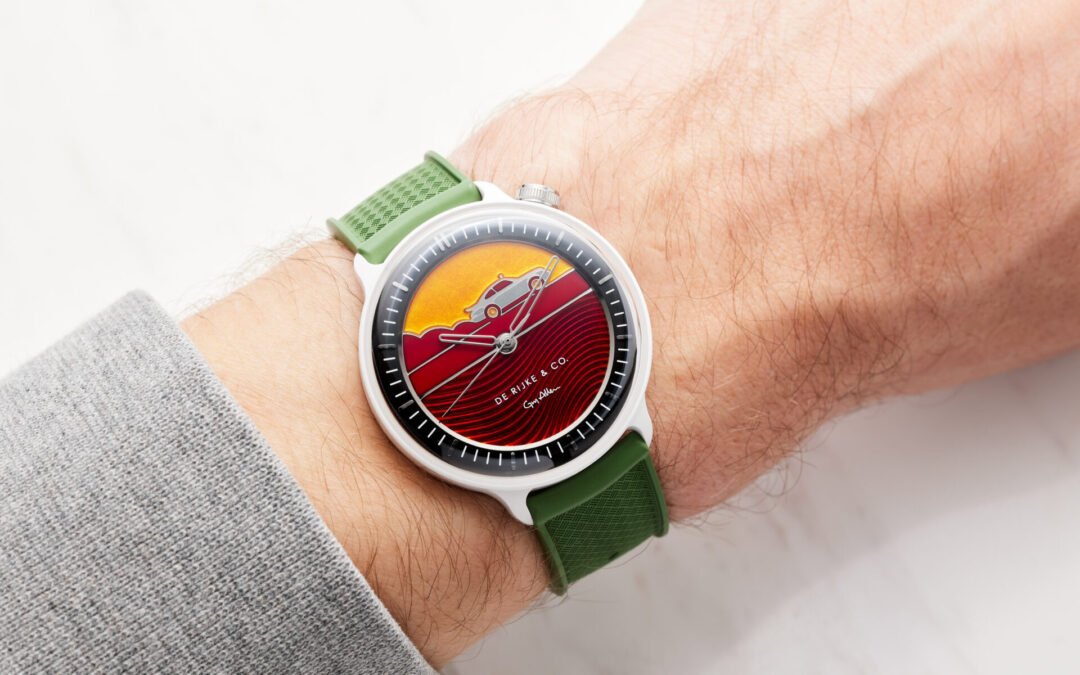 De Rijke & Co. Amalfi Series 2: A Ceramic Driver’s Watch Collaboration With Automotive Artist Guy Allen