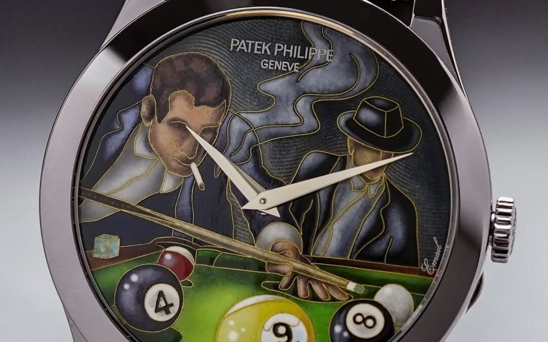 Inside Patek Philippe’s Rare Handcrafts Calatrava 5089G “Billiards”